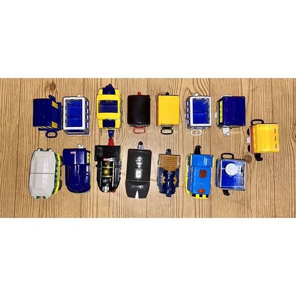 Lot of 15 Mattel Fisher Price 2006 GeoTrax Train Carts Lights and Sound - Picture 2 of 3